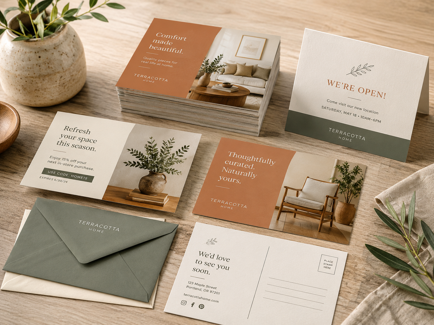 Postcard and direct mail printing services in Richmond TX