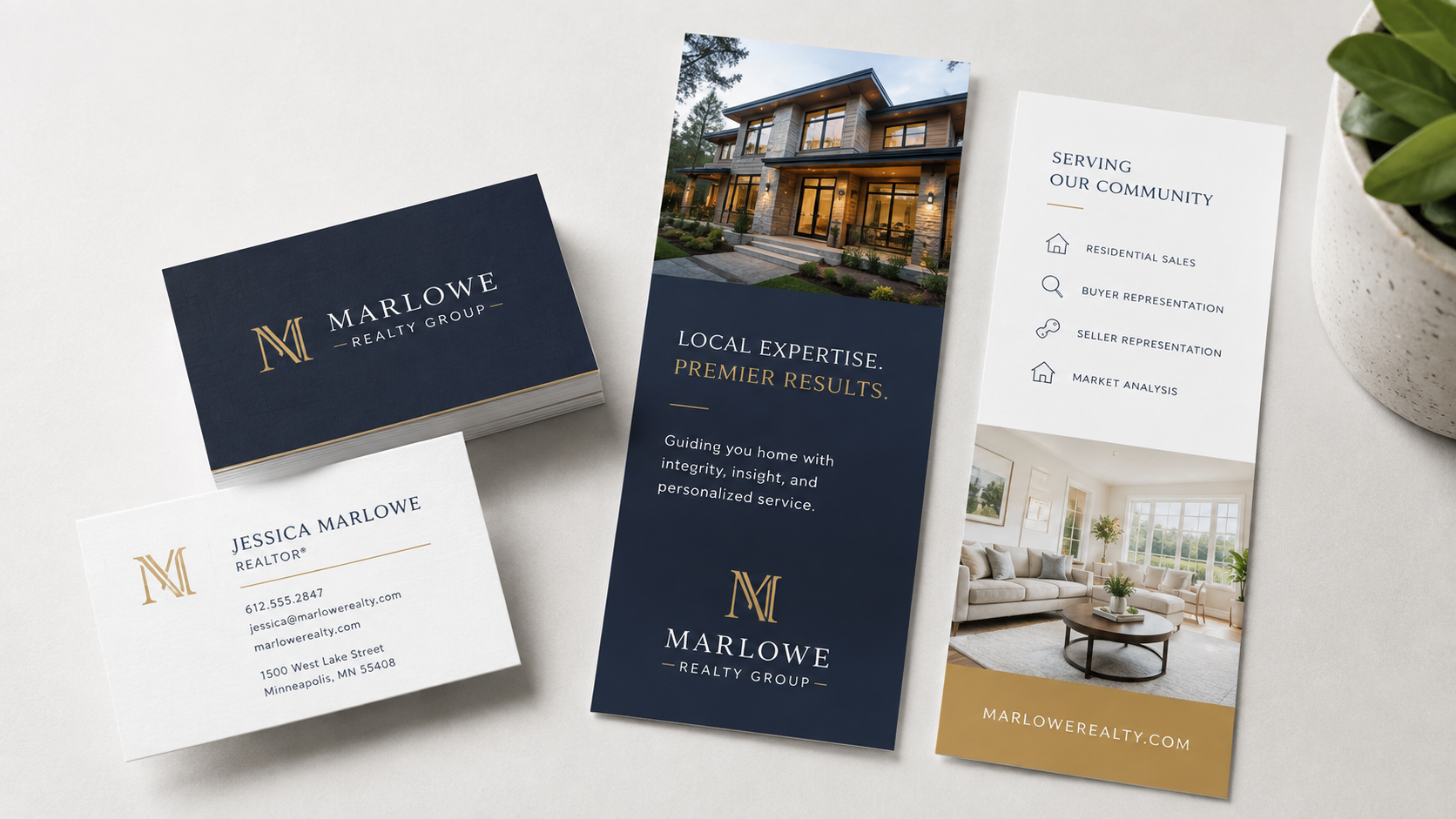 Business card and rack card printing in Richmond TX